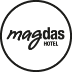 Logo Magdas - Social Business der Caritas der Erzdiözese Wien
magdas HOTEL
KST 9111